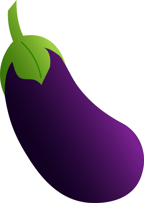 eggplant clipart one