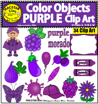 Eggplant clipart purple colour. Color objects clip art