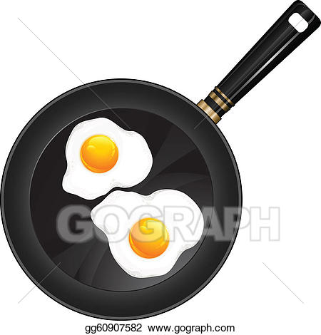 eggs clipart frying