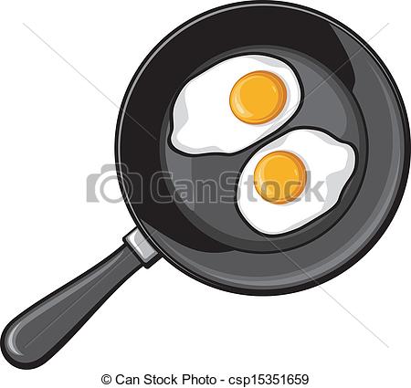 eggs clipart frying