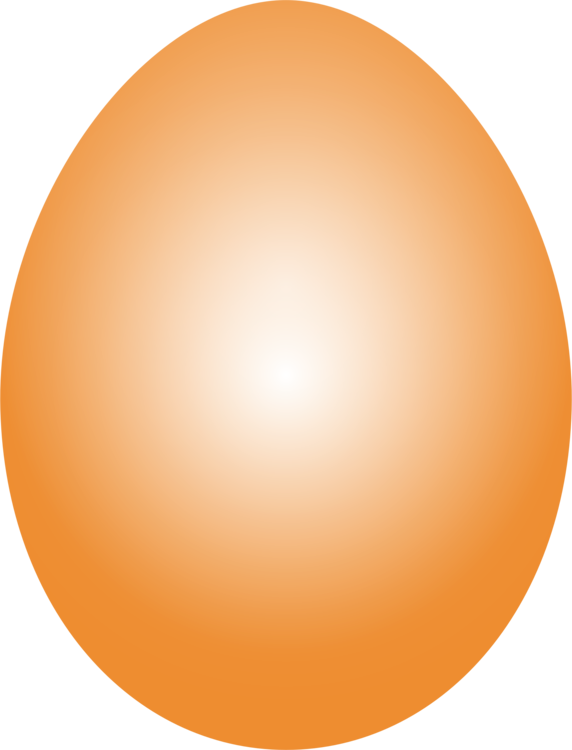eggs clipart orange