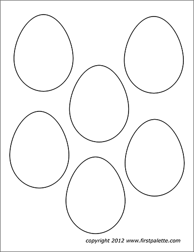 eggs clipart template