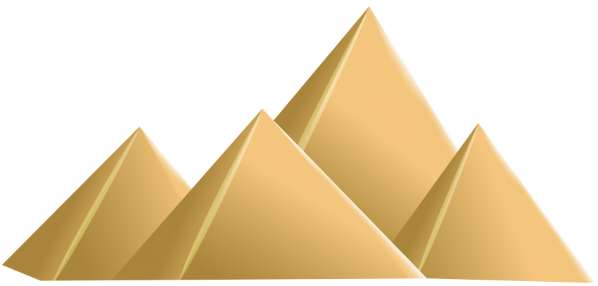 egypt clipart 3d pyramid