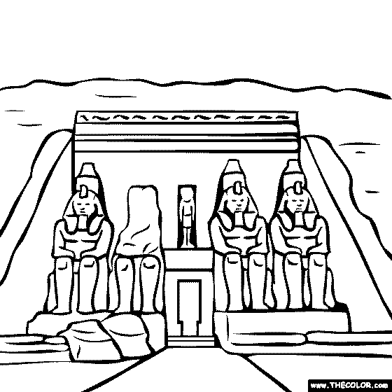 egypt clipart abu simbel