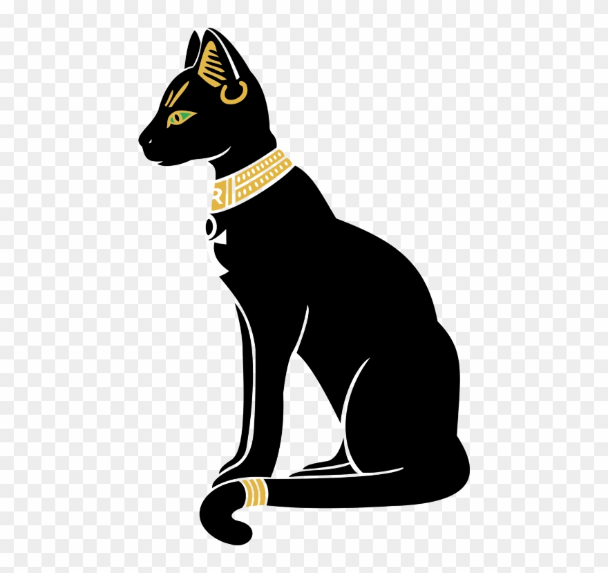 Egyptian clipart cat. Ancient cats pinclipart 