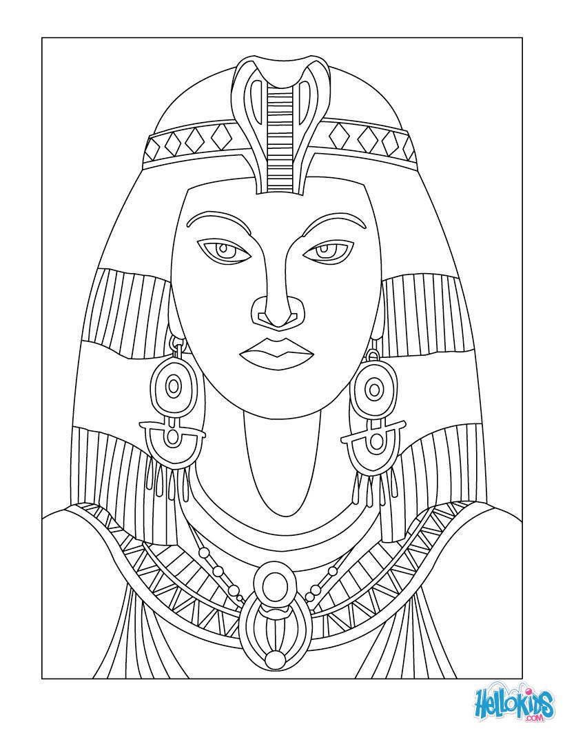 egypt clipart coloring