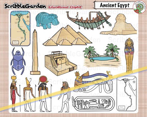 egypt clipart doodle