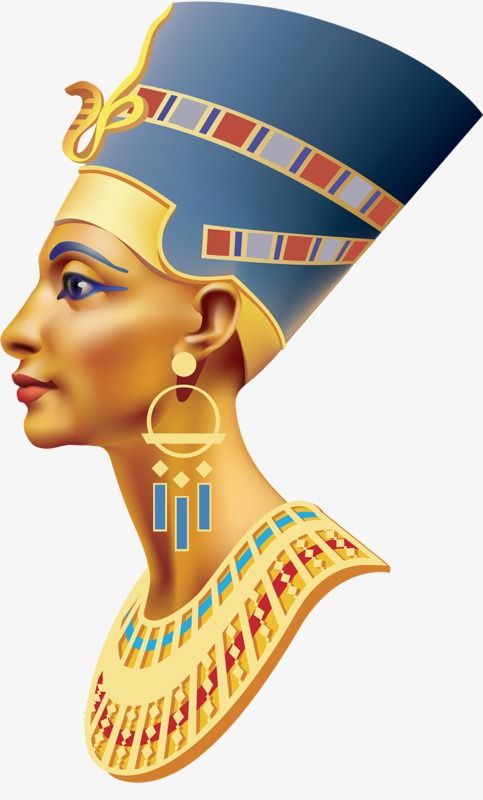 Egypt clipart egyptian king. Hand painted ancient pharaoh