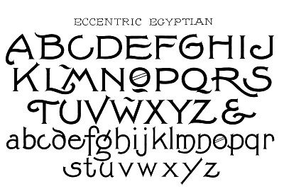 egypt clipart fancy writing