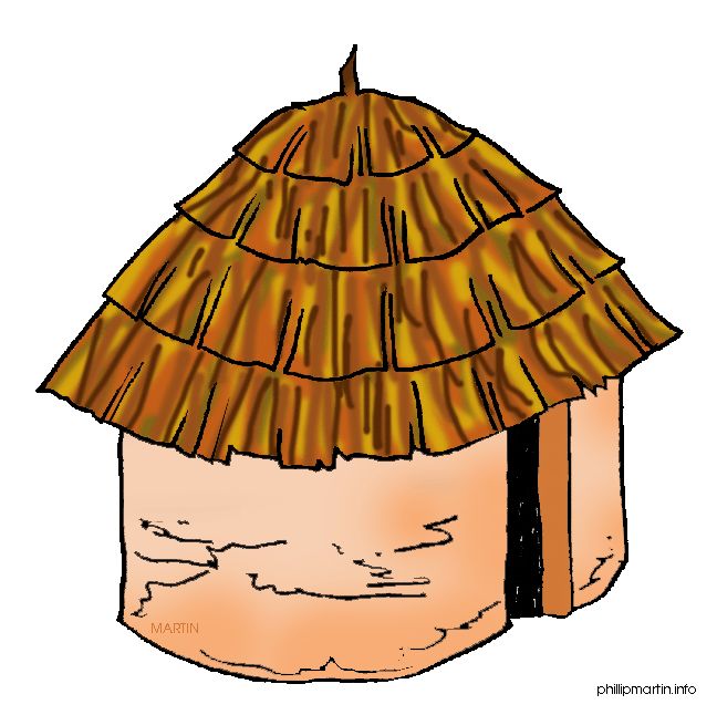 indians clipart hut indian
