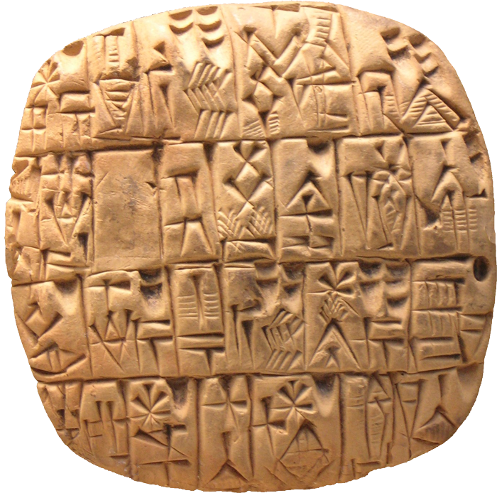 Egypt clipart pyramid mexican. Sumerian cuneiform on a