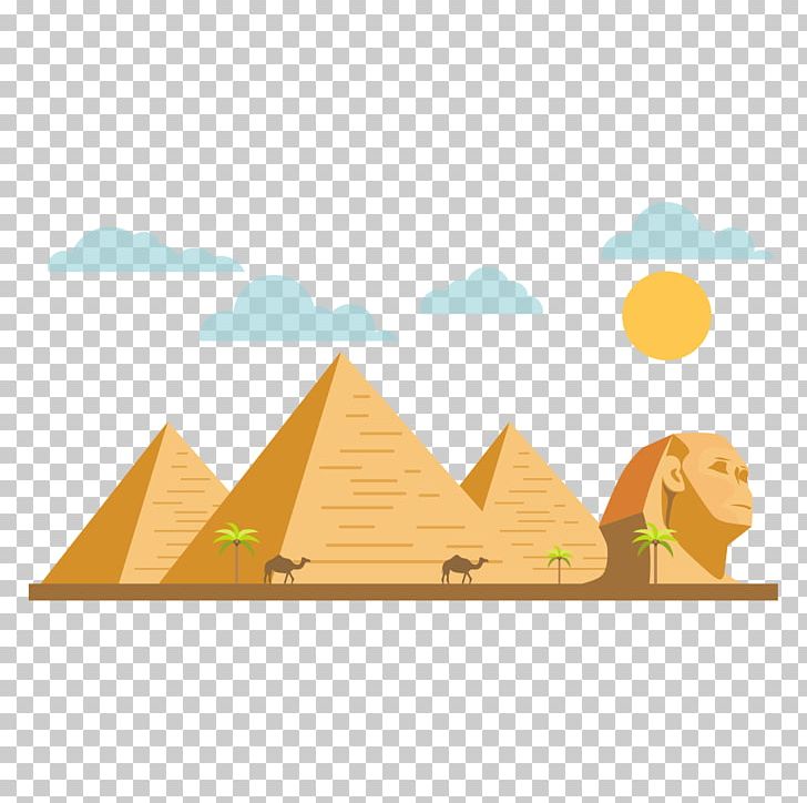 egypt clipart pyramids illustration