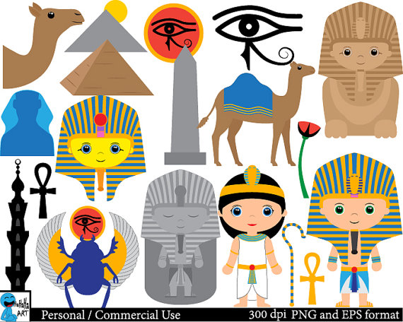 egypt clipart sheet