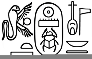 egyptian clipart cartouche