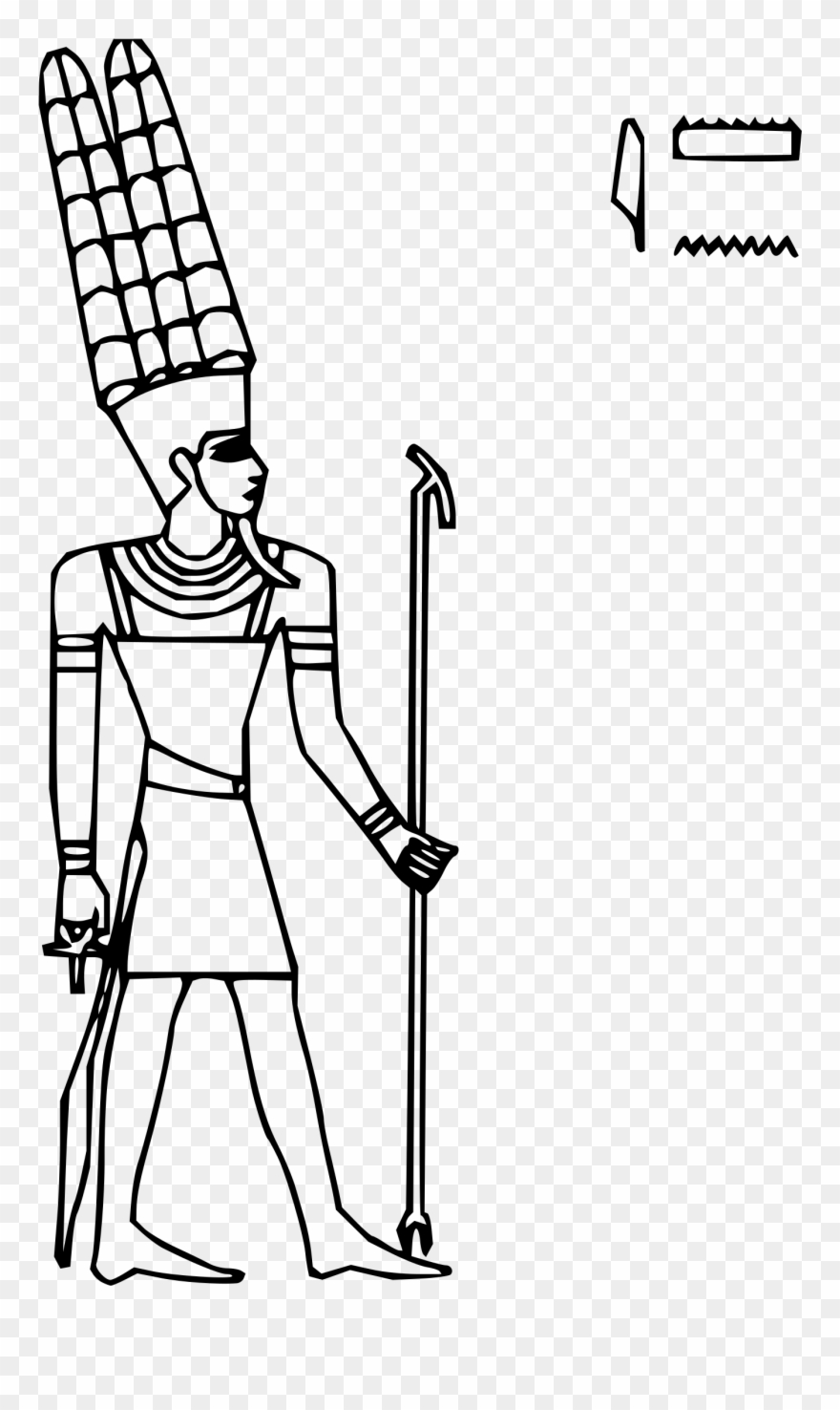 egyptian clipart drawing