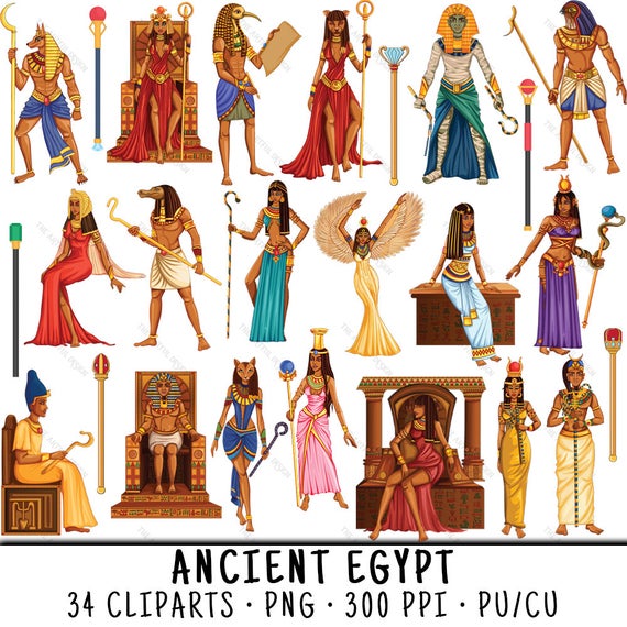 Cleopatra clip art . Egyptian clipart egyptian figure