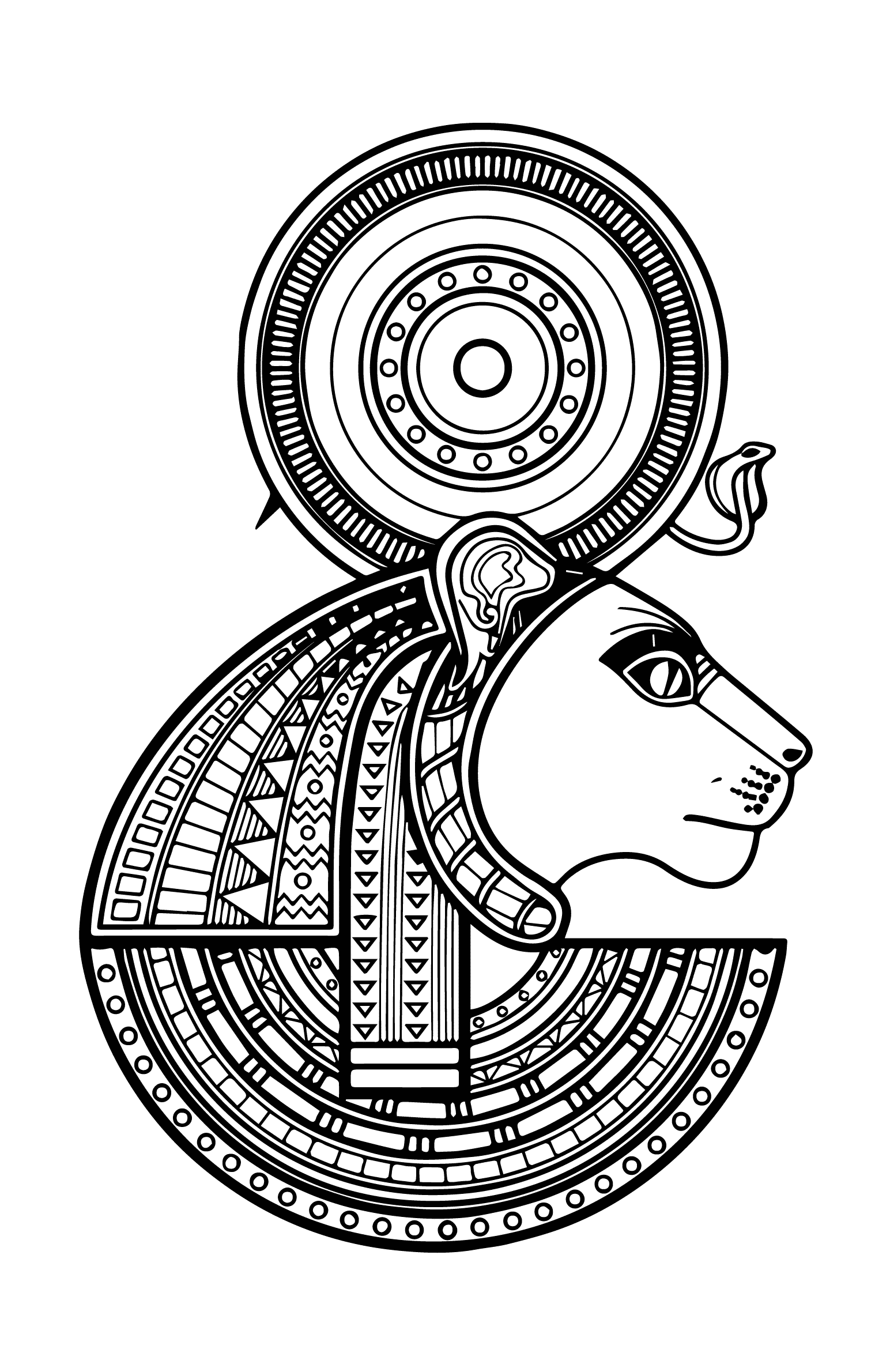egyptian clipart goddess african