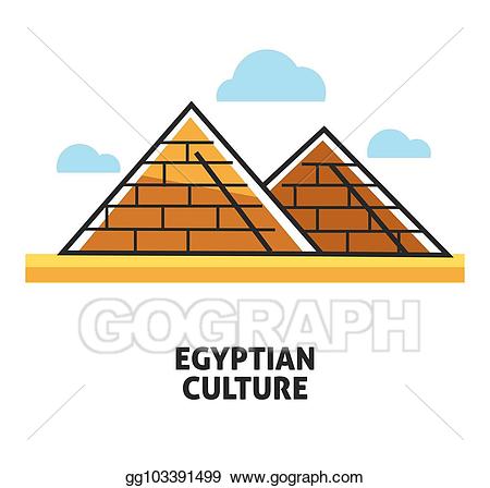 egyptian clipart triangle roof