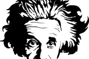 Einstein clipart black and white. Portal 