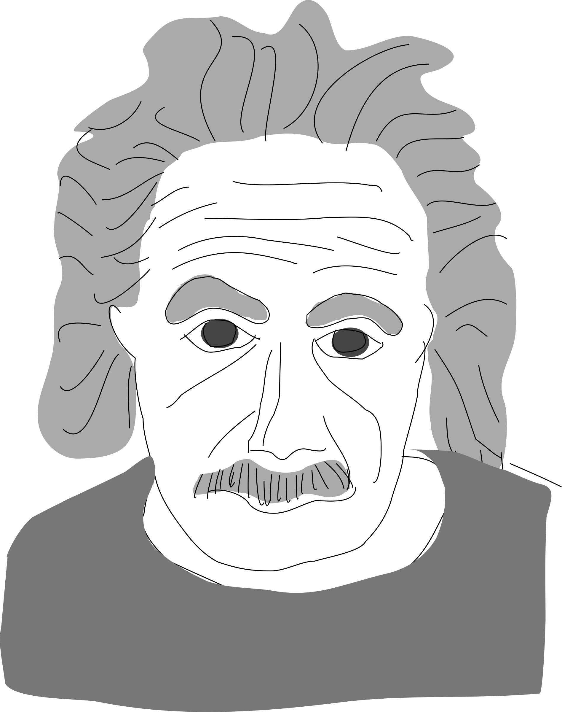 Big image png. Einstein clipart head
