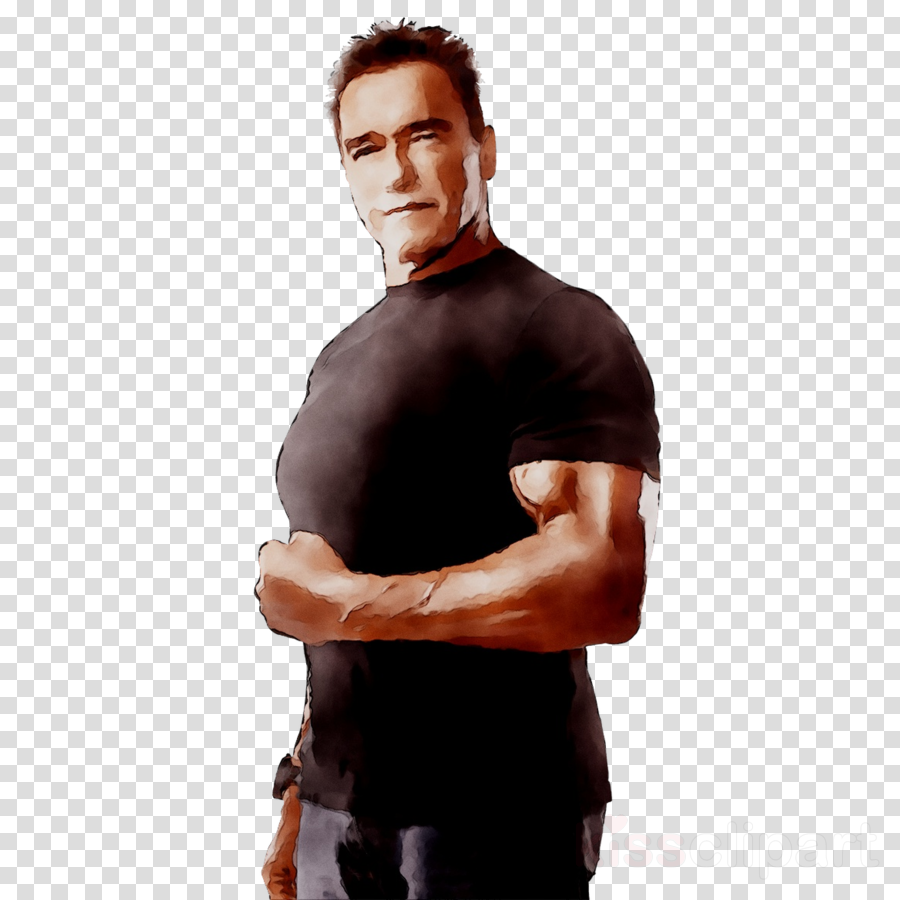 Hand cartoon transparent clip. Elbow clipart muscle man