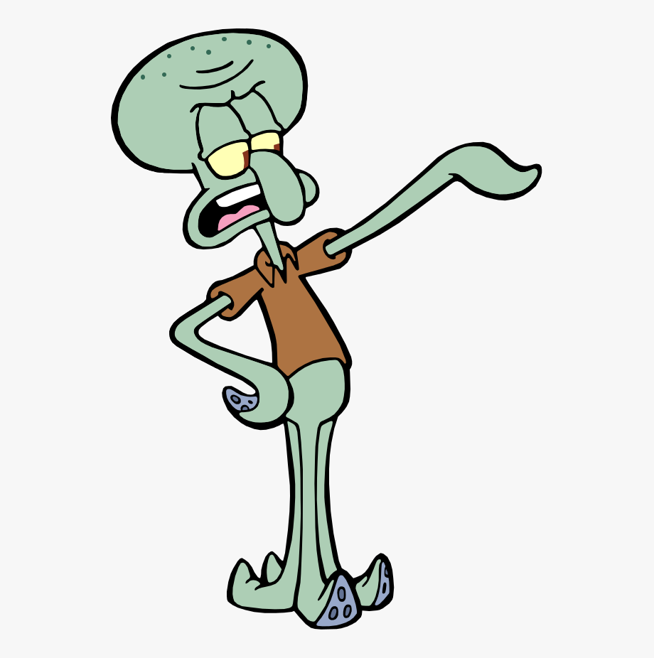 Squid clipart squidward. Tentacles png from spongebob