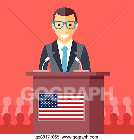 president clipart president speech