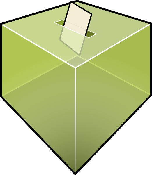 election clipart election box
