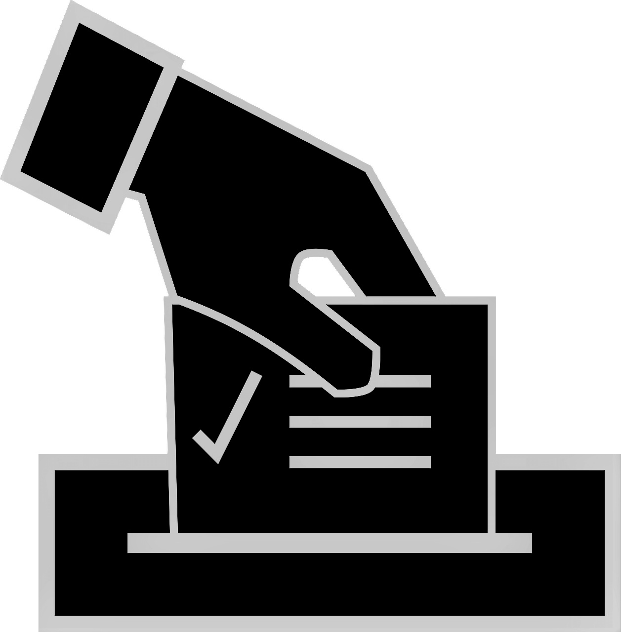 election clipart polling booth