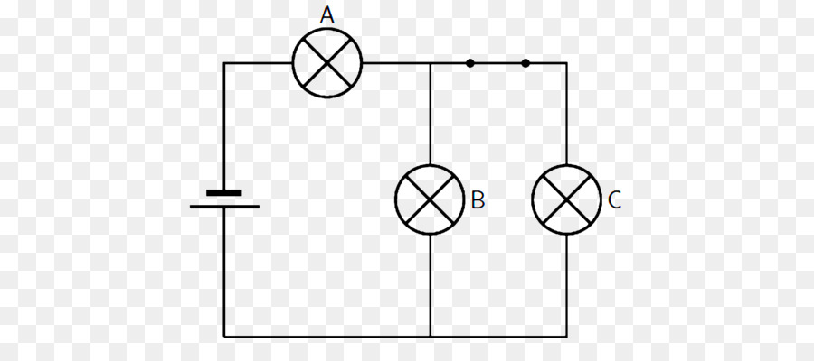 electric clipart circuit diagram