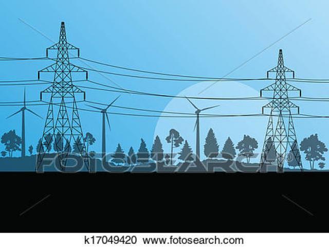electric clipart electricity background
