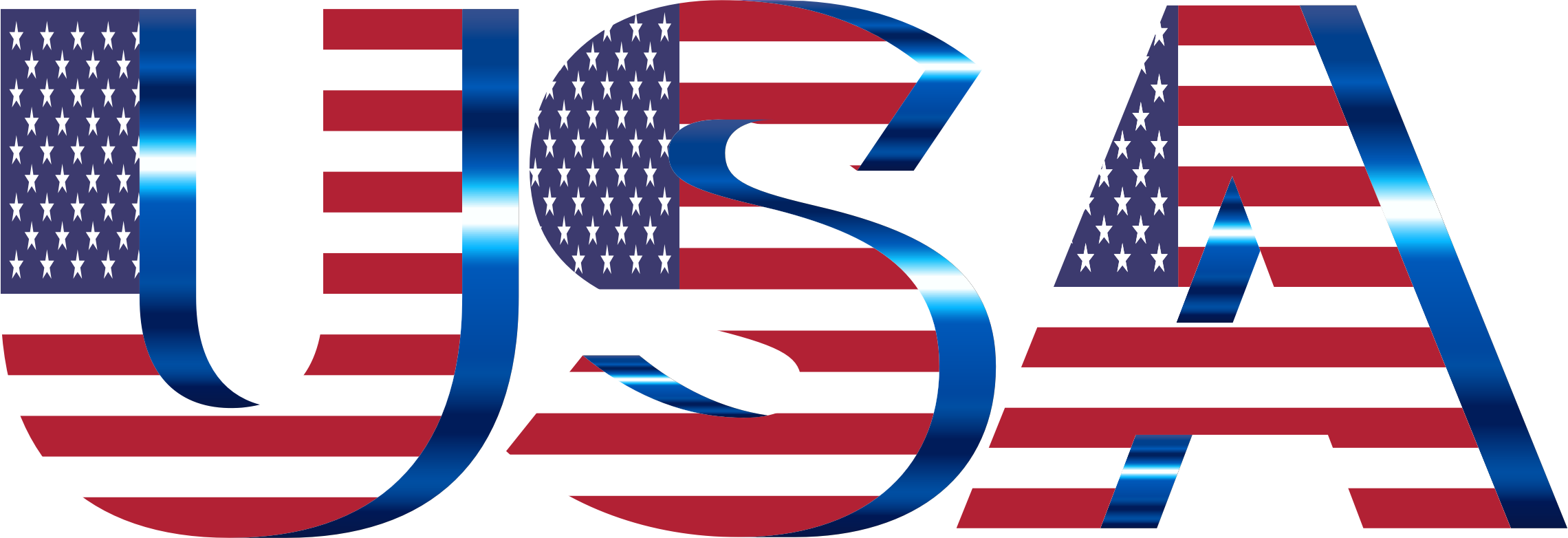 Freedom clipart us flag. Usa typography no filters