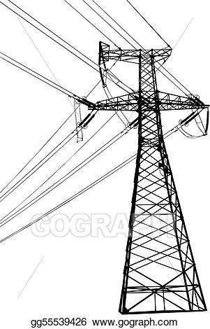 electric clipart high tension