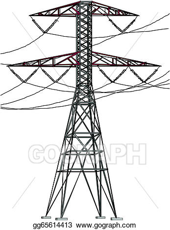 electric clipart high tension