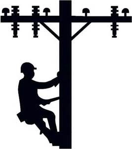 electric clipart lineman