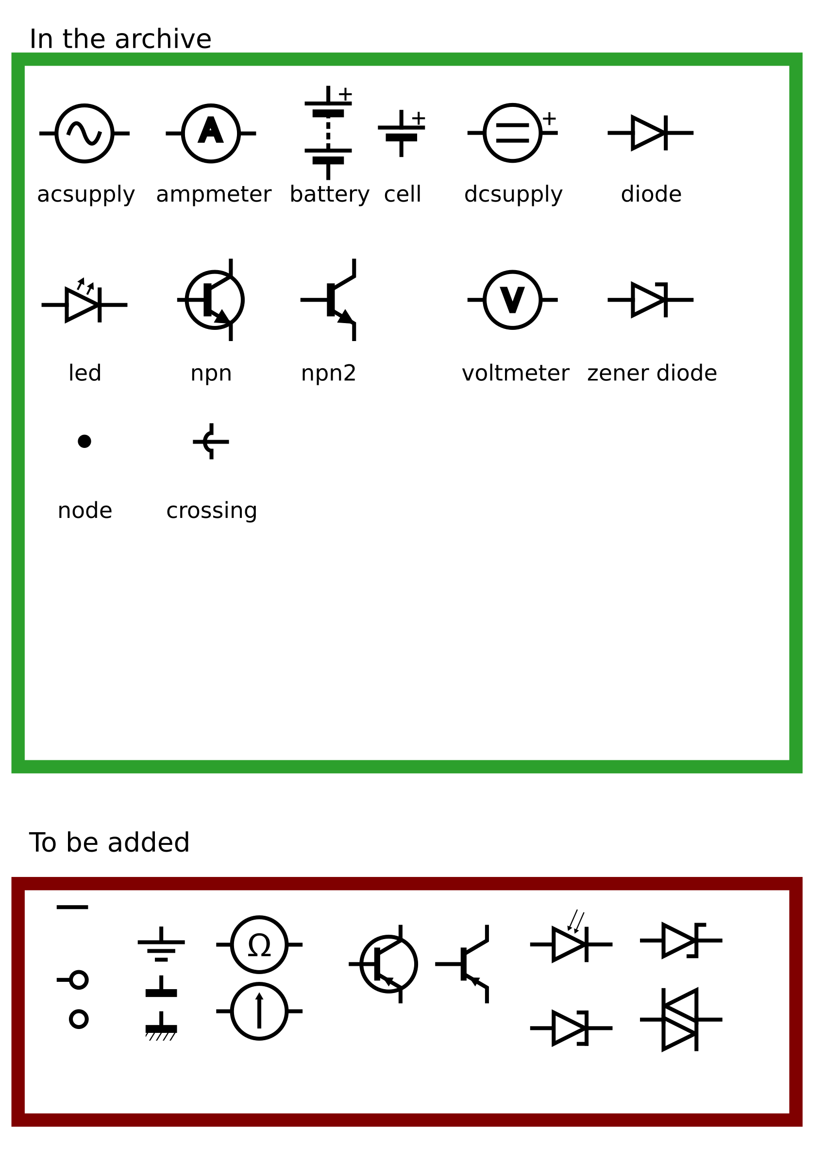 electric clipart open circuit
