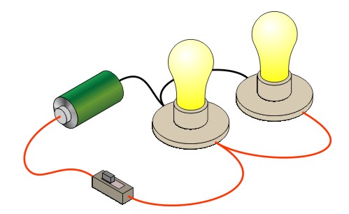 Electric clipart parallel circuit. Andrew s physic blog