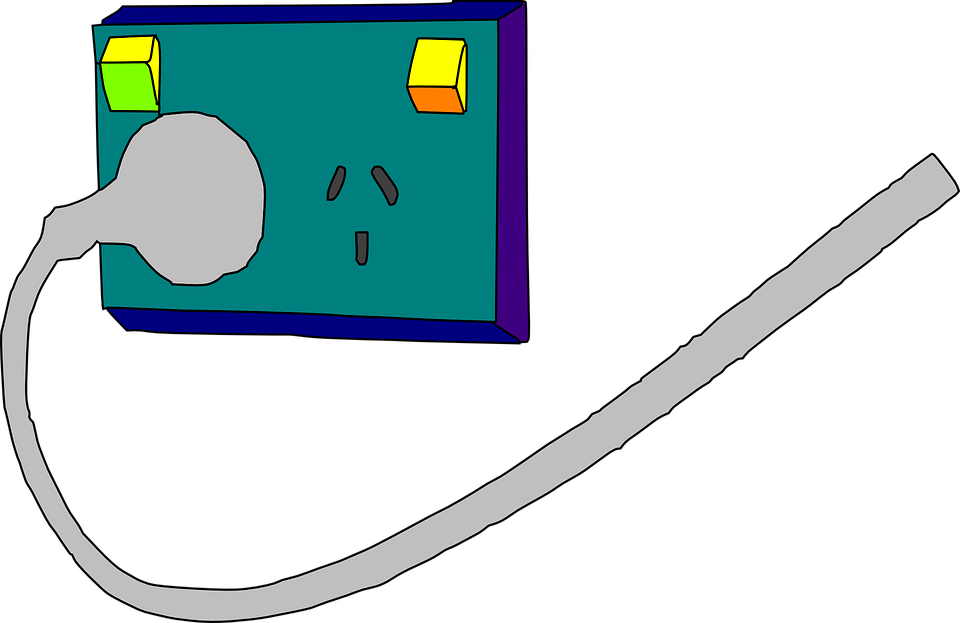 electric clipart plug point