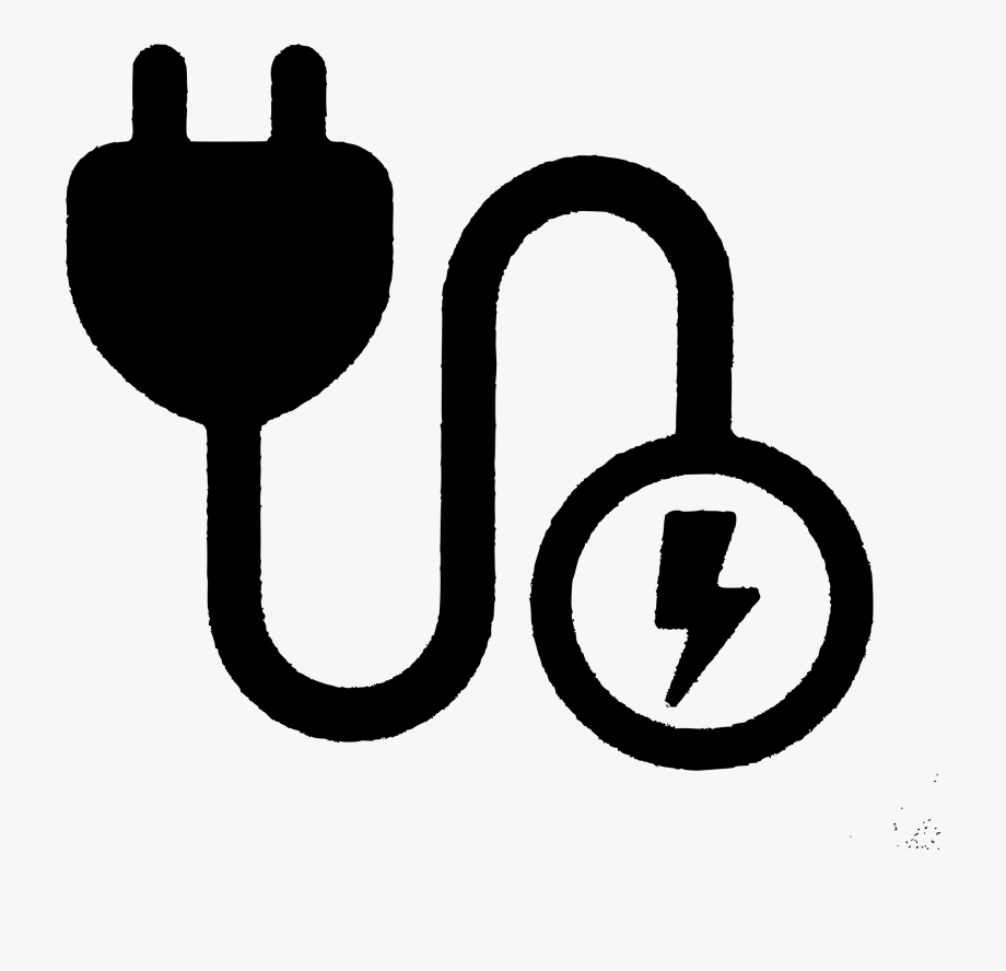 Electricity clipart cord. Power cable icons png