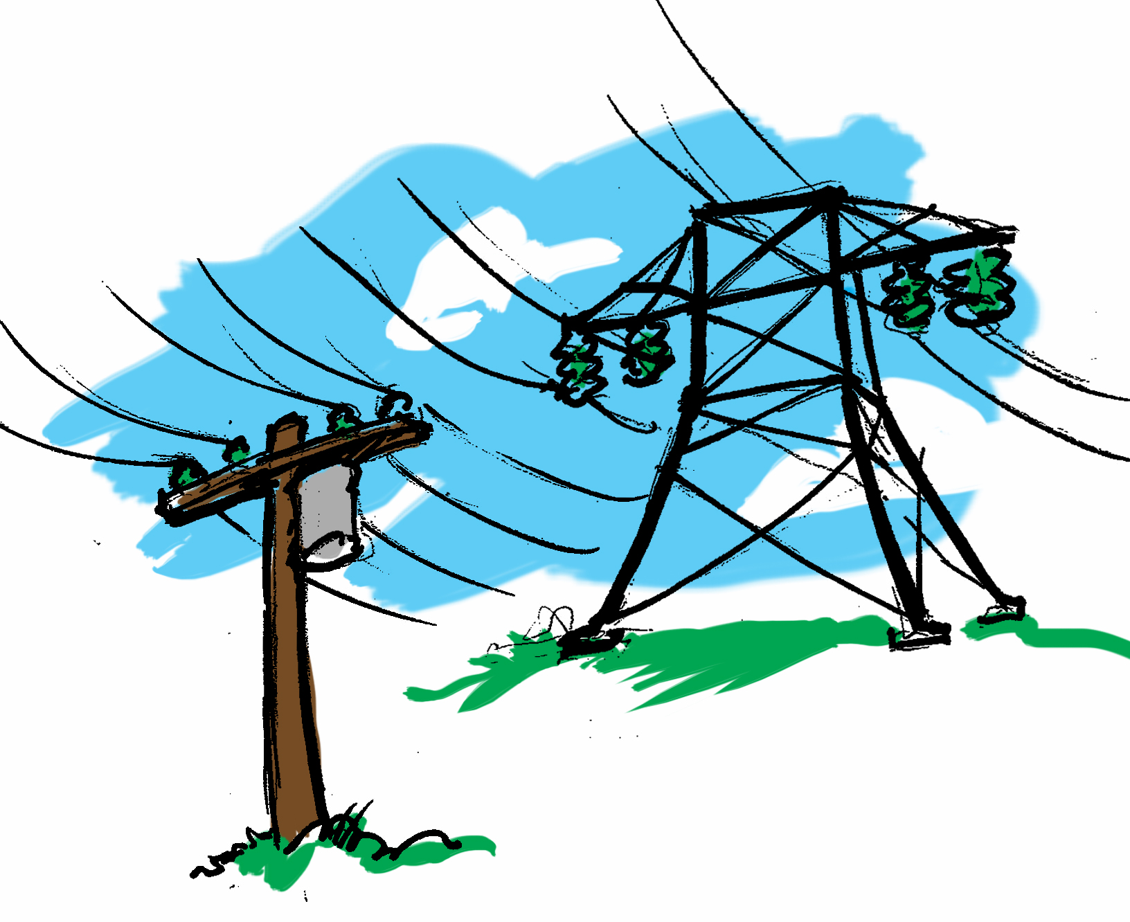 Electric clipart power up. Line free download best
