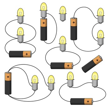 electric clipart series circuit