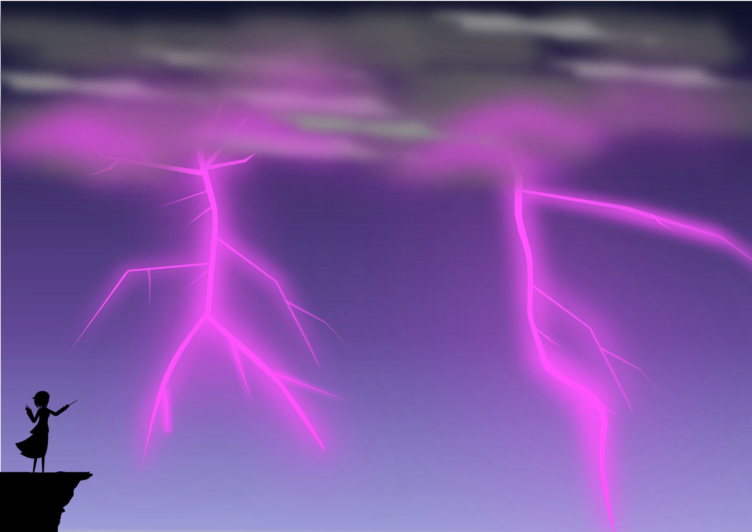electric clipart thunderstorms