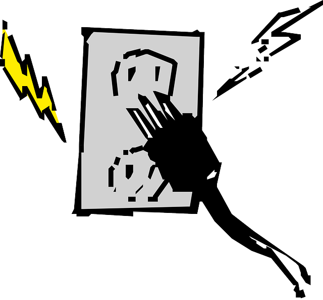 electricity clipart warning