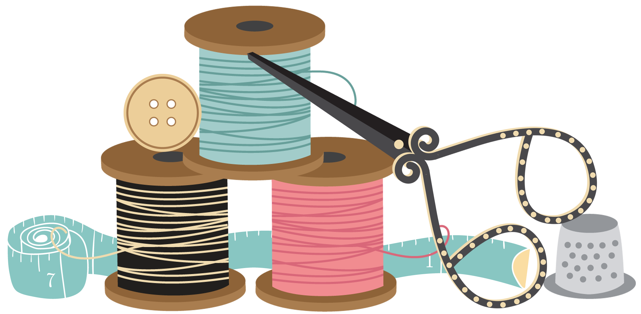 sewing clipart sewing clothes