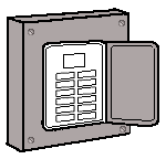 Panda free . Electrical clipart electrical panel