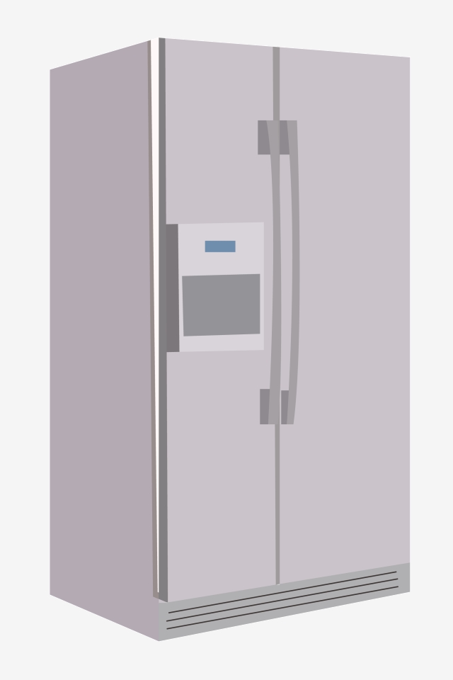 Electrical clipart household. Appliance refrigerator illustration 