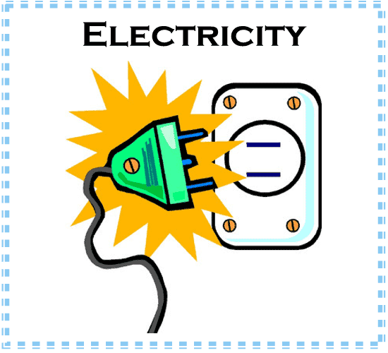 electricity clipart cartoon