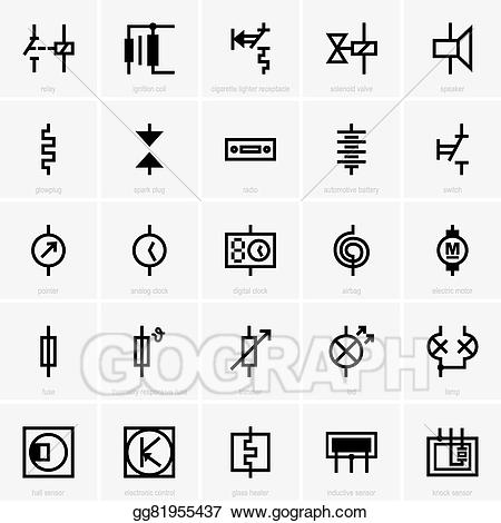 Electrician clipart auto electrician. Vector stock illustration 