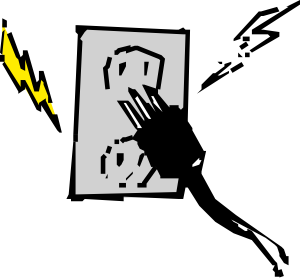 electrician clipart current electricity