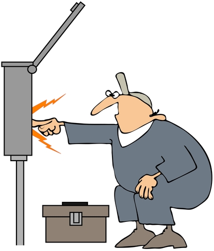 electrician clipart electric panel